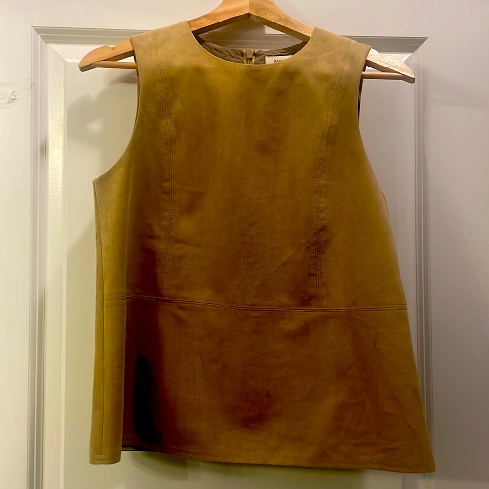 Babaton (from Aritzia) faux suede tank sz xs